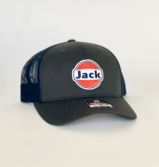 Jack Embroidered Patch | Custom Stitching | Richardson 112 Trucker Hat