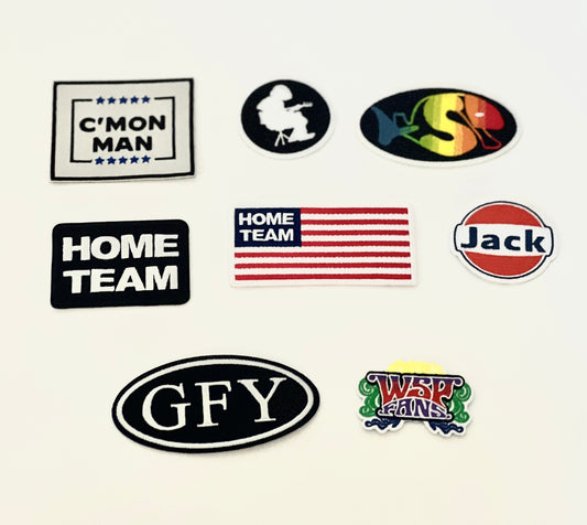 Custom Patches | Home Team | Mikey Houser | WSP | Jack | C'MON MAN | & More!!