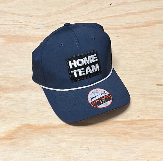 Home Team Vintage Patch IMPERIAL Trucker Hat | Custom Stitching |